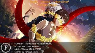 「Koplo」Unravel  Tokyo Ghoul TK from 凛として時雨 「Fertyajo Musik」 [upl. by Adamina]