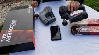 Timtam Power Massager Pro Gun version 2  Unboxing amp Review [upl. by Chaffee]