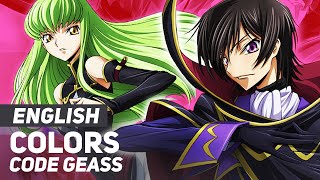 Code Geass  quotColorsquot Opening  ENGLISH Ver  AmaLee [upl. by Asilehs386]