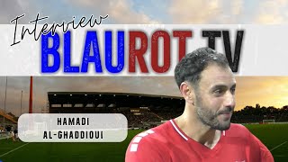 Interview mit Hamadi AlGhaddioui nach dem Spiel gegen RWO [upl. by Cedric]