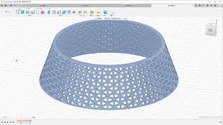 Fusion 360 isogridlike cone [upl. by Rosemari638]