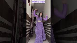 Manwa laage song 🎵 vandana  ytshorts trendingshorts dancechallenge explore deepikapadukone [upl. by Asek]