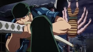 Roronoa Zoro VS Hatchan The Octopus Hachi  Eng Sub 1080HD [upl. by Brittni]