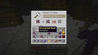 Piercing and Multishot enchantments do not stack on Crossbows  Minecraft 121 [upl. by Nnylrats]