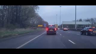 glasgows busy m8 motorway  short video November 2024 [upl. by Hnaht217]