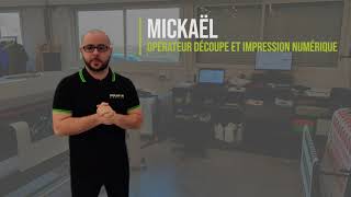 Le métier dOpérateur Découpe et Impression Numérique expliqué en 60 secondes [upl. by Enilhtak]