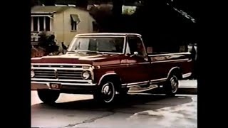 73 Ford Pickup Charlie Chaplin Commercial 1972 [upl. by Asena]