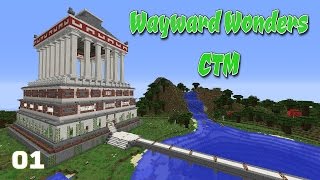 Minecraft 183 CTM Wayward Wonders  Ep1  Mausoleum at Halicarnassus [upl. by Nosneb]