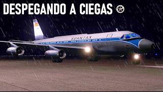 Despegando a Ciegas en Tenerife España  Vuelo 275 de Spantax [upl. by Snave]