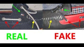 Tommy Hilfiger shoes real vs fake review How to spot fake Tommy Hilfiger loafers [upl. by Airdua66]