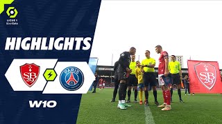 STADE BRESTOIS 29  PARIS SAINTGERMAIN 2  3  Highlights  SB29  PSG  20232024 [upl. by Yaya]