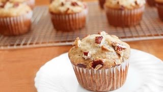 Banana Nut Muffins  SweetTreats [upl. by Navis241]