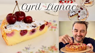 CLAFOUTIS AUX CERISES de CYRIL LIGNAC 🍒 Recette facile et rapide [upl. by Melodee]