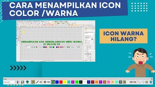 Cara memunculkan icon warna yang hilang di Wilcom e4 [upl. by Kahl962]