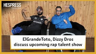 ElGrandeToto Dizzy Dros discuss upcoming rap talent show [upl. by Gypsy199]