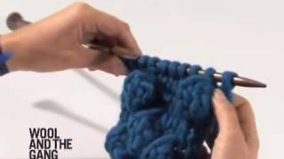 How to Knit Bobble Stitch [upl. by Assille212]