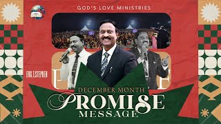 December Month Promise Message 4K  01 December 2024  Evg T Stephen [upl. by Leunamnauj]