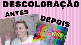 Descoloração com óleo de amêndoas [upl. by Halet]