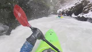 Snowy Farmlands Kayaking  White Salmon River [upl. by Aes]