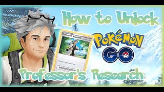 Pokémon Go Professors Research  How to Unlock Hidden Pokemon Go Research Tasks and Rewards [upl. by Baniez]