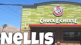 A Tour Of The Pizzeria amp Games In Chuck E Cheese’s Las Vegas NV Nellis 20 Remodel [upl. by Eirruc660]