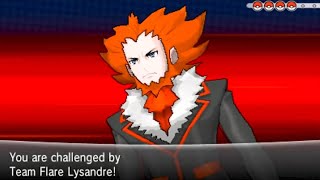 Pokémon X amp Y Team Flare Boss Lysandre Battle Theme [upl. by Ajoop568]