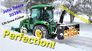 Unstoppable John Deere  Ultimate Snow Removal Machine [upl. by Haidabej]