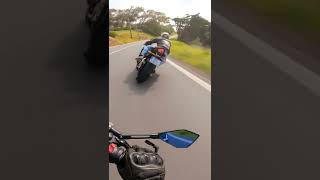 300cc vs 600cc drag race shorts [upl. by Yliram332]