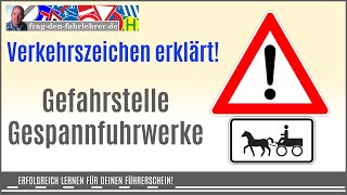 Was musst du bei dieser Verkehrszeichenkombination beachten Verkehrszeichen lernen für die Theorie [upl. by Atinas958]