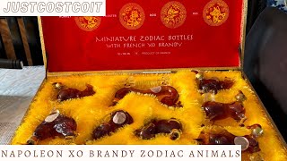 Napoleon XO Brandy Zodiac Signs 12x100ML from Costco [upl. by Blackington426]