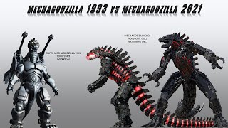 Differences Between Super Mechagodzilla and Monsterverse Mechagodzilla [upl. by Ledda]