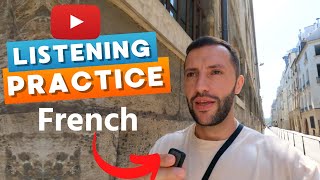 Easy French in Paris Listening Practice  Episode 9 FREN Subtitles Native French listening [upl. by Camp151]