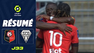 STADE RENNAIS FC  ANGERS SCO 4  2  Résumé  SRFC  SCO  20222023 [upl. by Deeas]