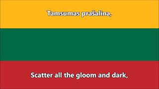 National Anthem of Lithuania English translation [upl. by Bunde263]