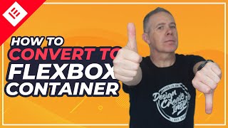 Elementor  Convert Existing Designs to Flexbox CSS Container NEW FEATURE [upl. by Anerb]