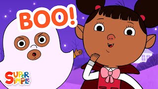 Toodly Doodly Boo  Halloween Song for Kids  Super Simple Songs [upl. by Earahc]