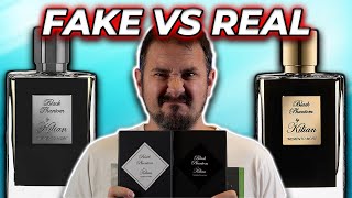 BEWARE  These Recommended Fragrance Stores Are Selling FAKES  Real vs Fake Black Phantom [upl. by Anuayek]