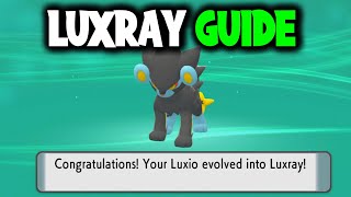 HOW TO GET LUXRAY ON POKEMON BRILLIANT DIAMOND AND SHINING PEARL [upl. by Enilekaj]