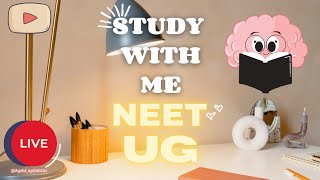 🛑LIVE Study With Me📚Pomodoro😇 NEET  JEE  UPSC  SSC BOARDSNo Music neet2025 livestudy [upl. by Basham]