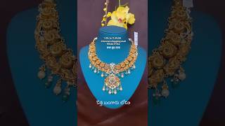 Latest necklaces in low wastage necklace kothabanagarulokam lowwastage jewellery goldnecklace [upl. by Petunia]