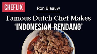 Indonesian Daging Rendang Recipe  Ron Blaauw  Cheflix [upl. by Bekaj741]