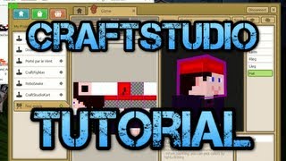 Tutorial  Create a Minecraft Character in CraftStudio [upl. by Avelin]