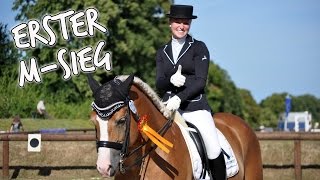 Turnier Dressurhaflinger Amani  Erster MSieg Usingen 2013 [upl. by Notsej]