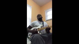 Grass aint greener by chris brown guitar cover [upl. by Attayek]