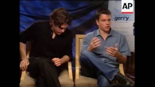 Casey Affleck and Matt Damon Interview [upl. by Boehike48]