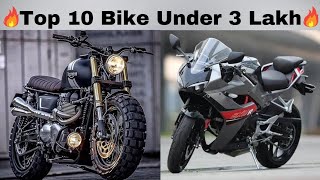 Top 10 Bikes Under 3 Lakh in India 🔥🔥 Latest Launch Bikes ⚡⚡ Best Bike Under 3 Lakh in India 🔥🔥🔥 [upl. by Flessel234]