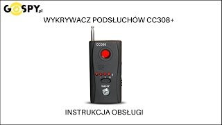 Wykrywacz podsłuchów CC308 Gospy pl [upl. by Acinoj726]