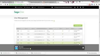 Multi User Functionality in Sage One Accounts Extra [upl. by Rossner]