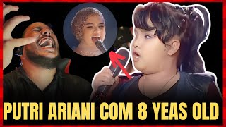 PUTRI ARIANI 8 yeas old singing ‘Listen’ by Beyoncé’  Indonesia’s Got Talent  REACT VOCAL COACH [upl. by Beasley]