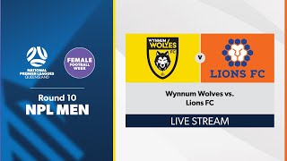 NPL Men Round 10  Wynnum Wolves vs Lions FC [upl. by Analah]